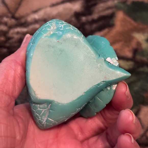 Sea Turtle Figurine Meditating Frog - Picture 3 of 7